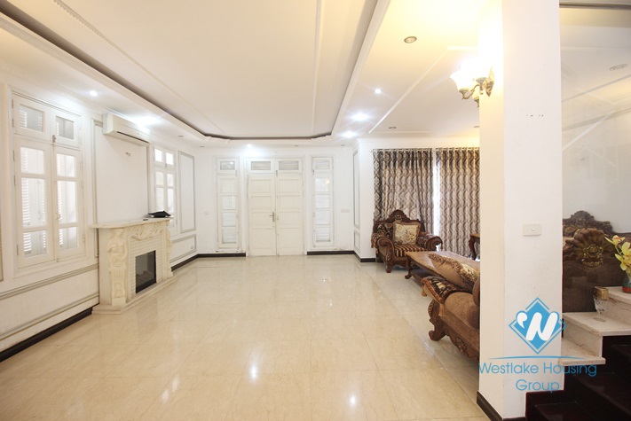 Bright house for rent in Ciputra Compound, Tay Ho, Ha Noi